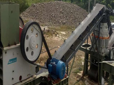barite wash plant by product