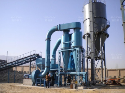 dust suppresion system at the limestone crusher plant