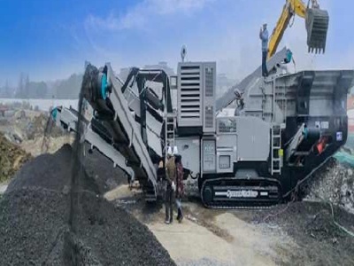 track mounted mobile crusher on rent