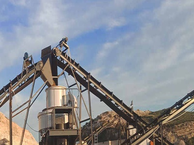 stone crusher used in a gold mine