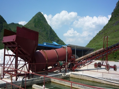 Zenith mining machinery for iron ore washing