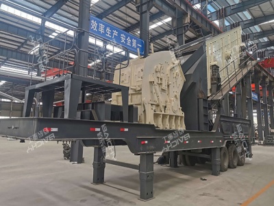 mobile crushing plant used